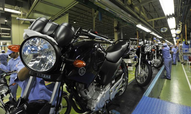 Exportação brasileira de motos cresce